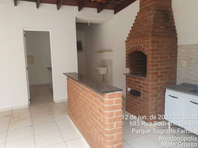 #CA008 - Casa para Venda em Rondonópolis - MT - 2